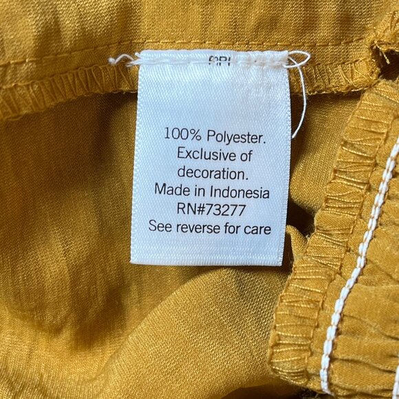 Nine West NWT Faux Wrap Top Size Small Tie Front Fall Color - Picture 6 of 9